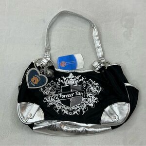 ProFANity By LittleEarth NCAA Auburn Tigers Football Luxe Hobo Bag Purse Charms